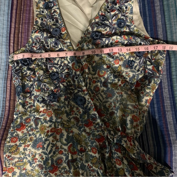 DONATED: Anthropologie; Ranna Gill; Botania Wrap Dress; Sz: M - Picture 11 of 11